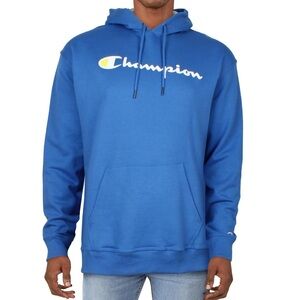 Unisex Champion Deep Blue Powerblend Hoodie